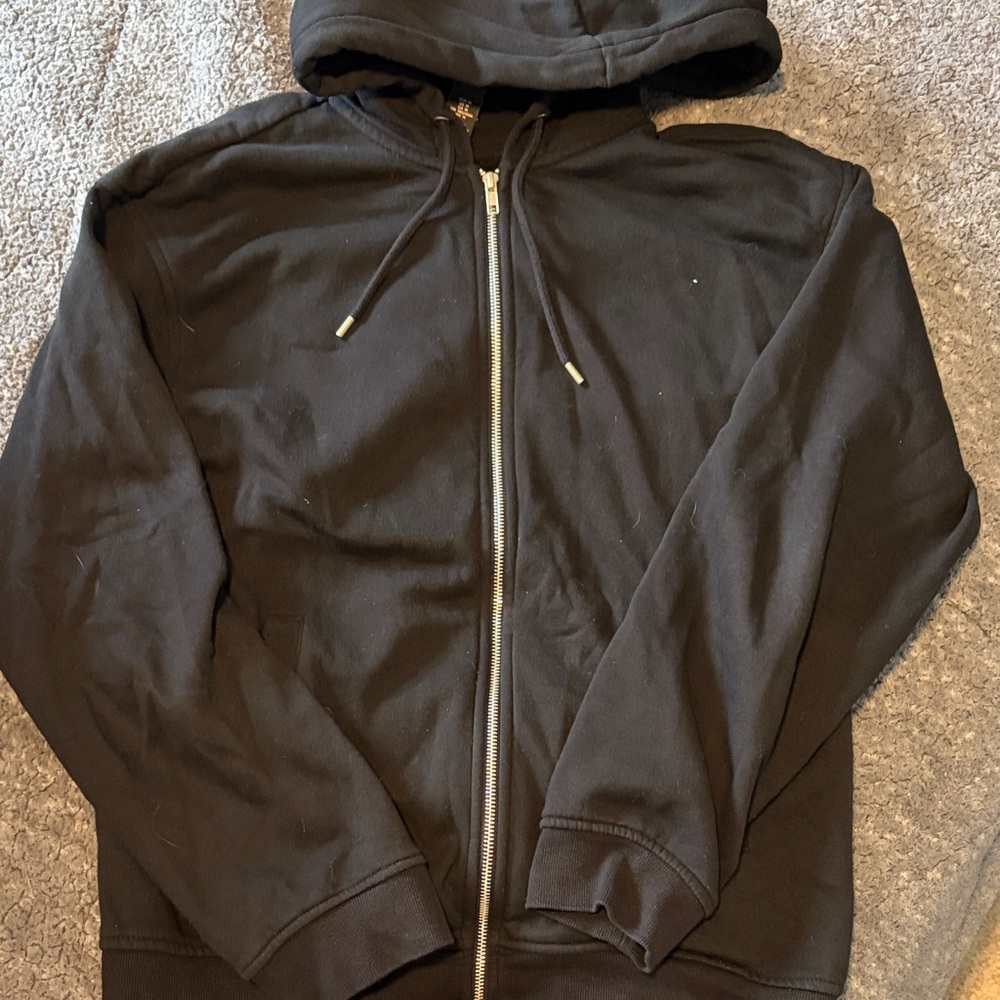 Black Men's Hoodie Sweater